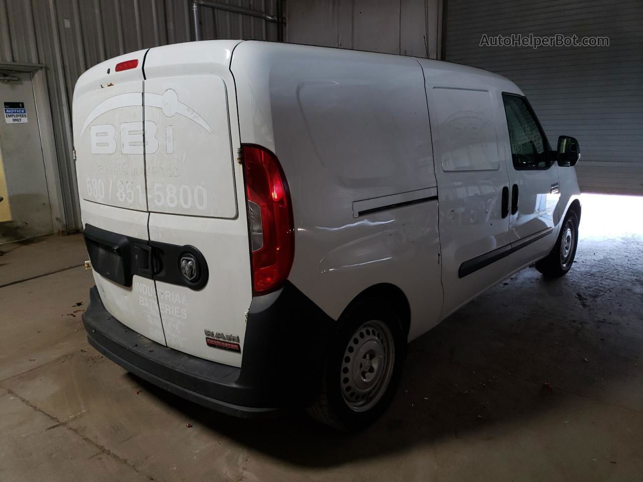 2017 Ram Promaster City  White vin: ZFBERFABXH6G89168