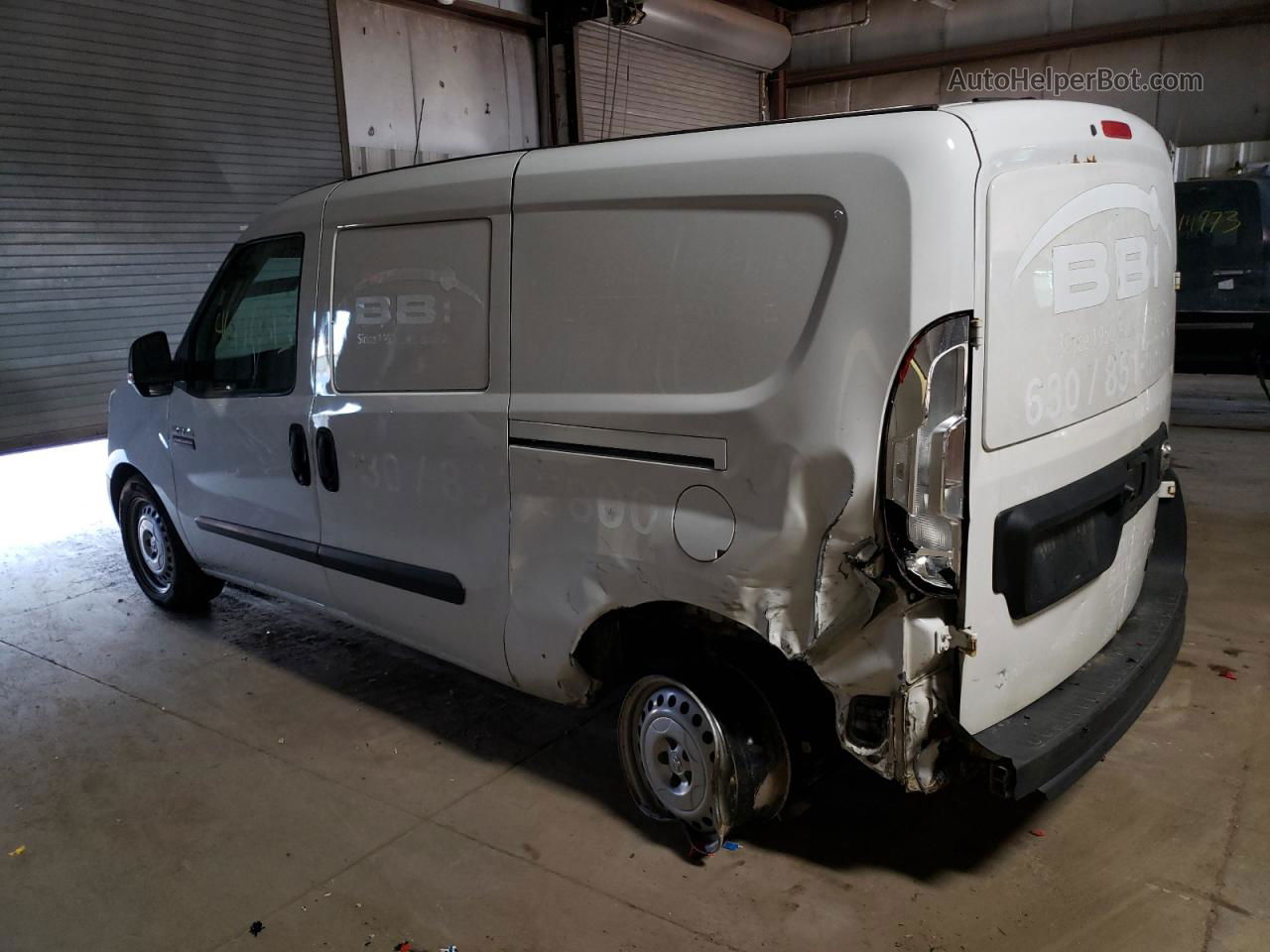 2017 Ram Promaster City  White vin: ZFBERFABXH6G89168