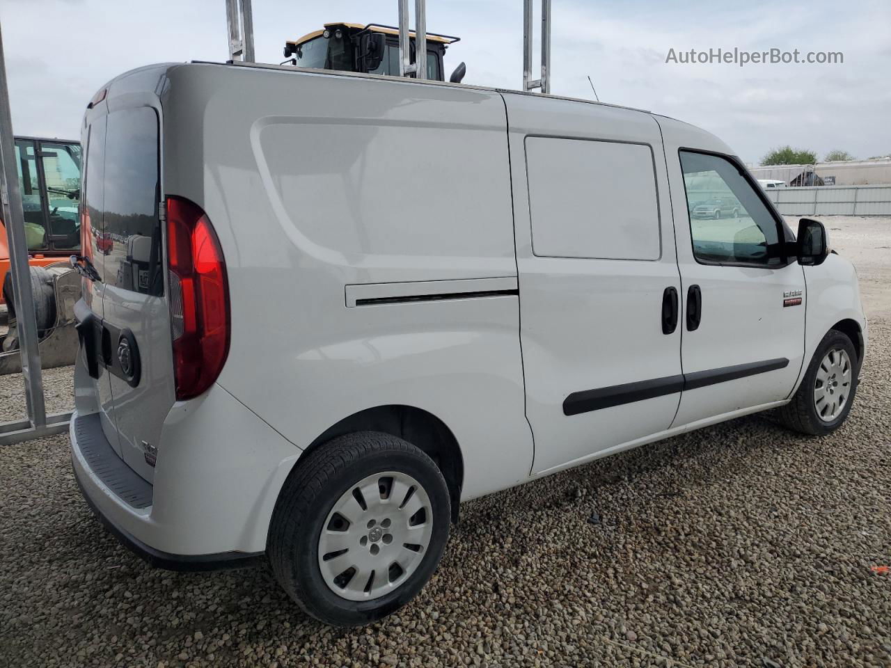 2017 Ram Promaster City Slt White vin: ZFBERFBB0H6D90044