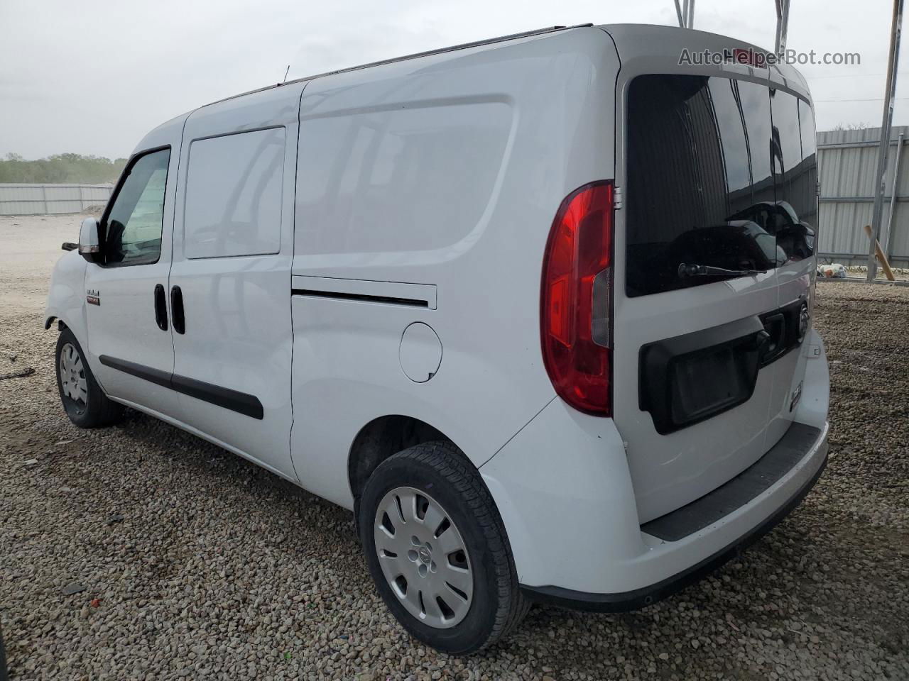 2017 Ram Promaster City Slt White vin: ZFBERFBB0H6D90044