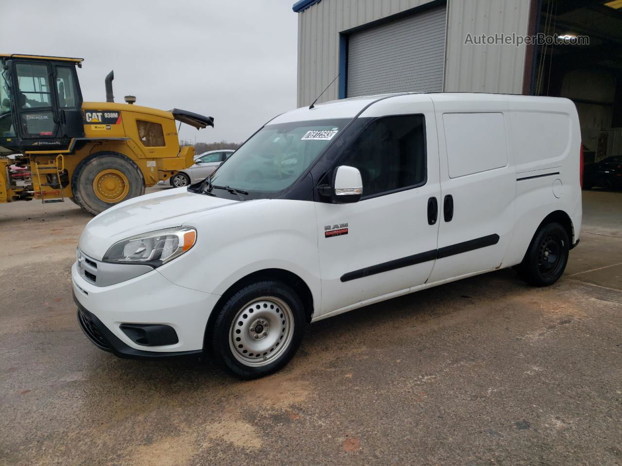 2017 Ram Promaster City Slt White vin: ZFBERFBB0H6E03469