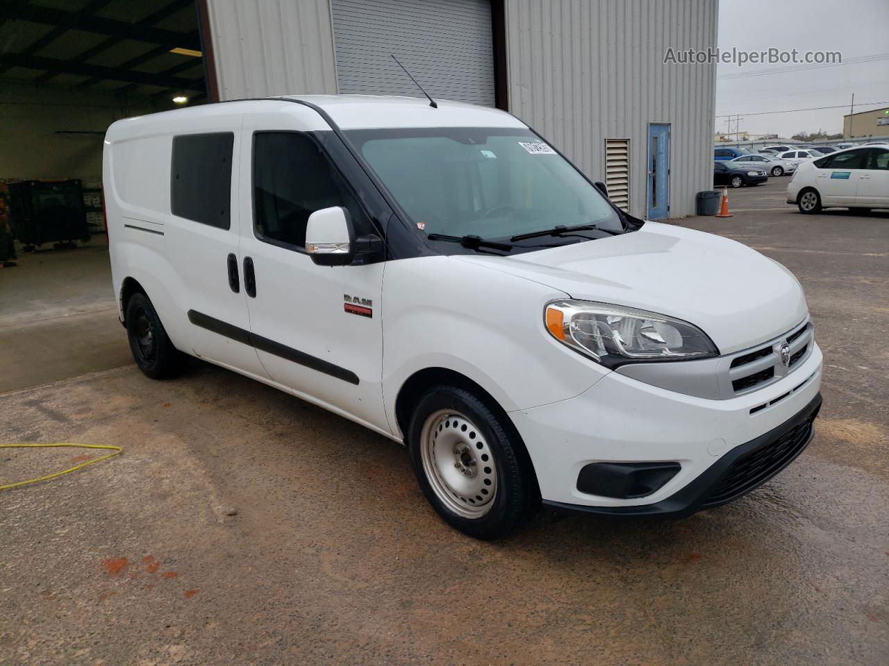 2017 Ram Promaster City Slt White vin: ZFBERFBB0H6E03469