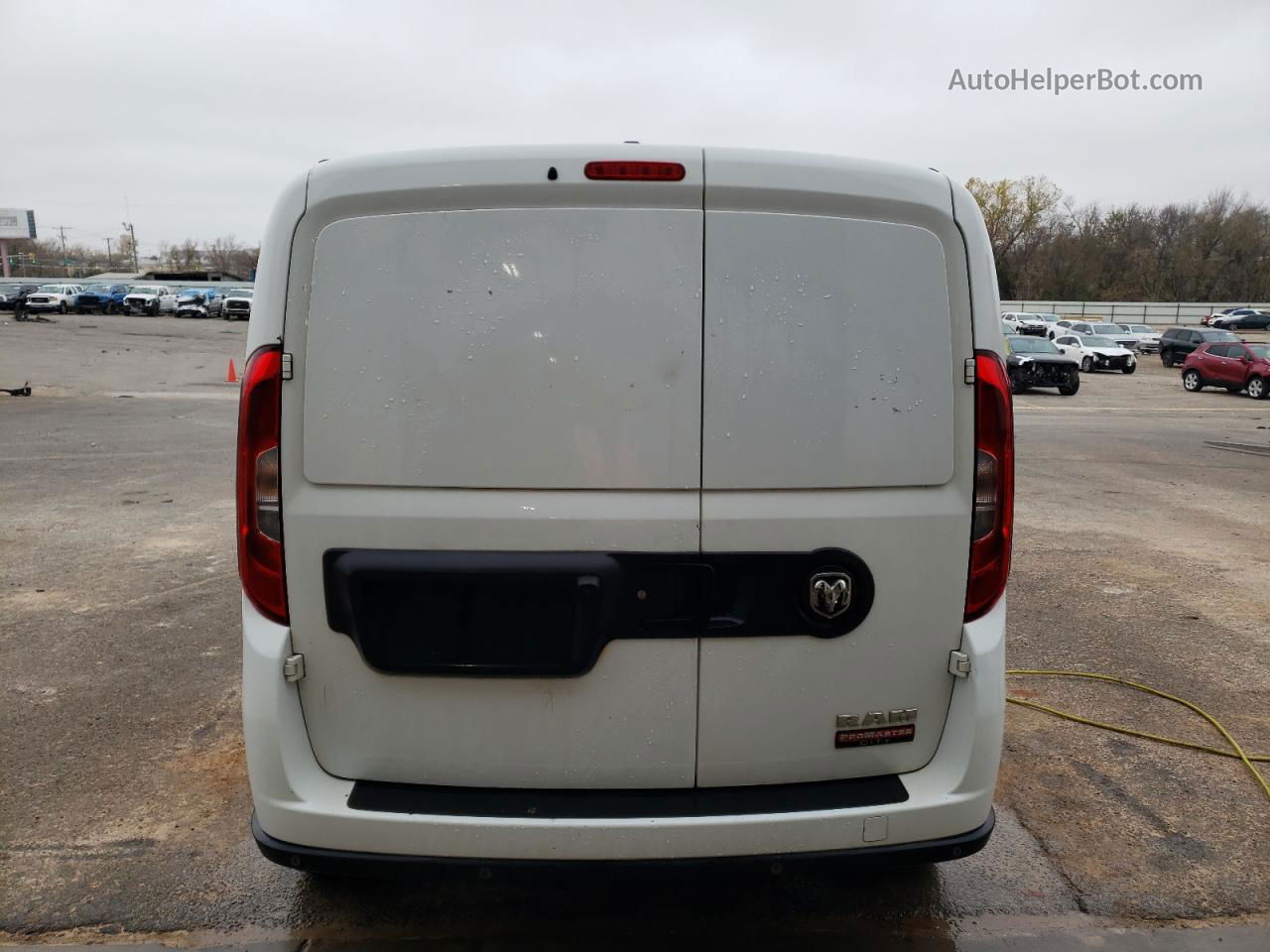 2017 Ram Promaster City Slt White vin: ZFBERFBB0H6E03469