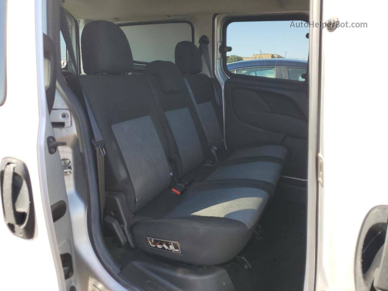 2017 Ram Promaster City Slt Silver vin: ZFBERFBB2H6D38141