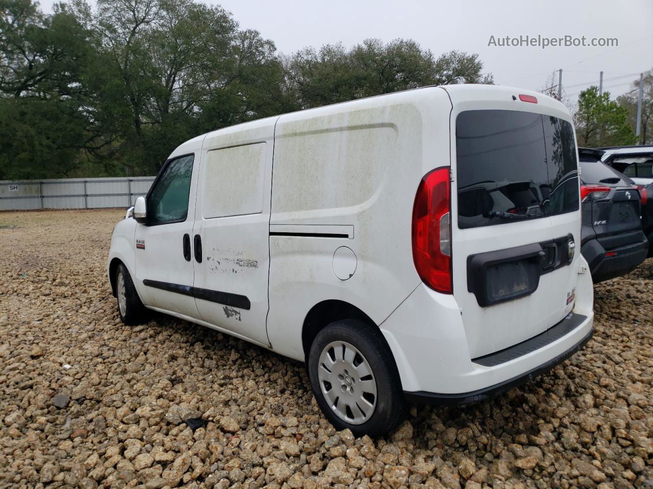 2017 Ram Promaster City Slt Белый vin: ZFBERFBB6H6D89559