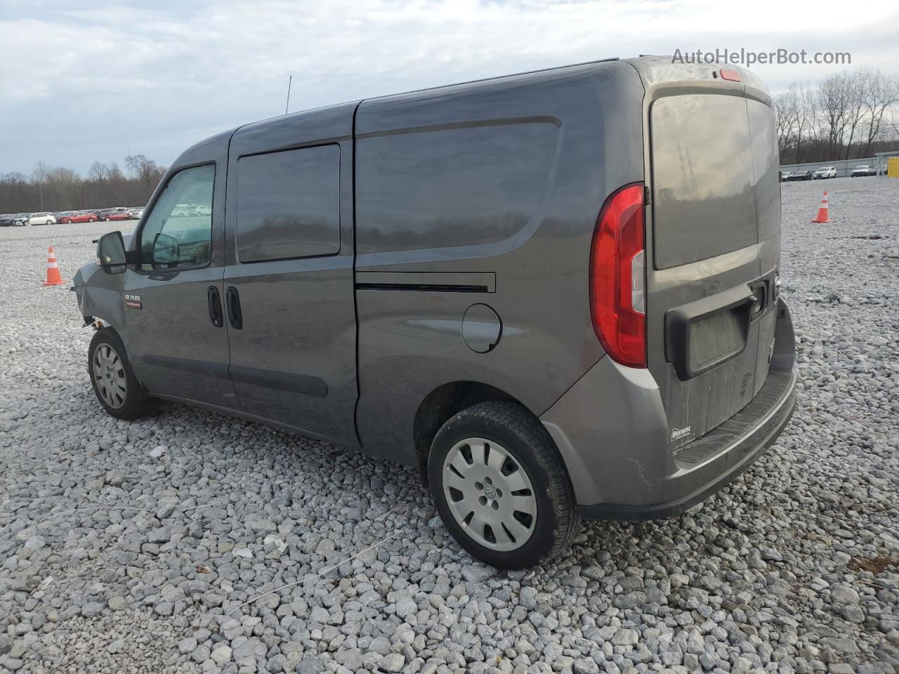 2017 Ram Promaster City Slt Gray vin: ZFBERFBB6H6G09590