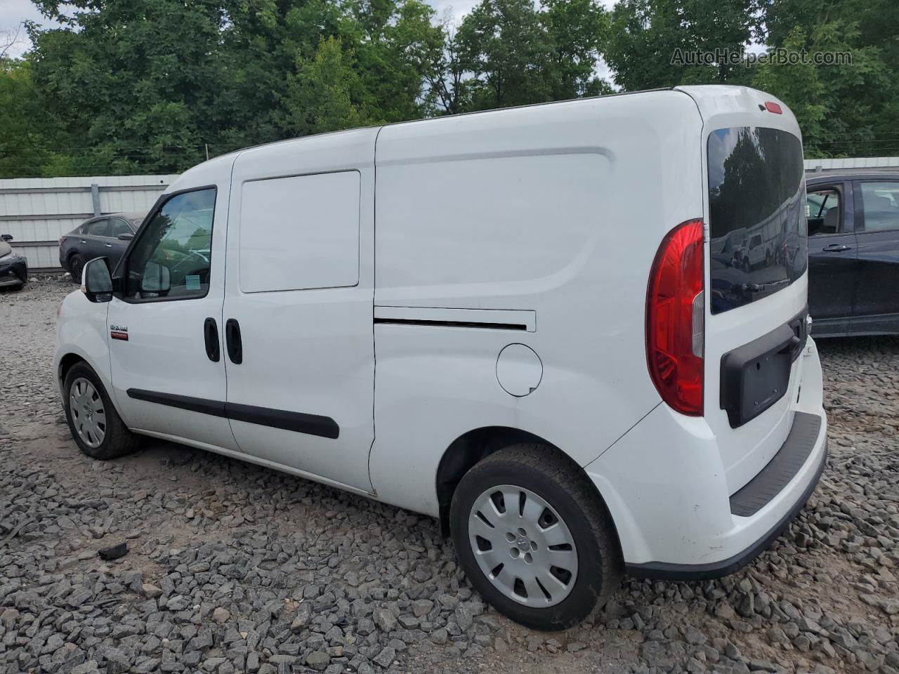 2017 Ram Promaster City Slt White vin: ZFBERFBB6H6G55517