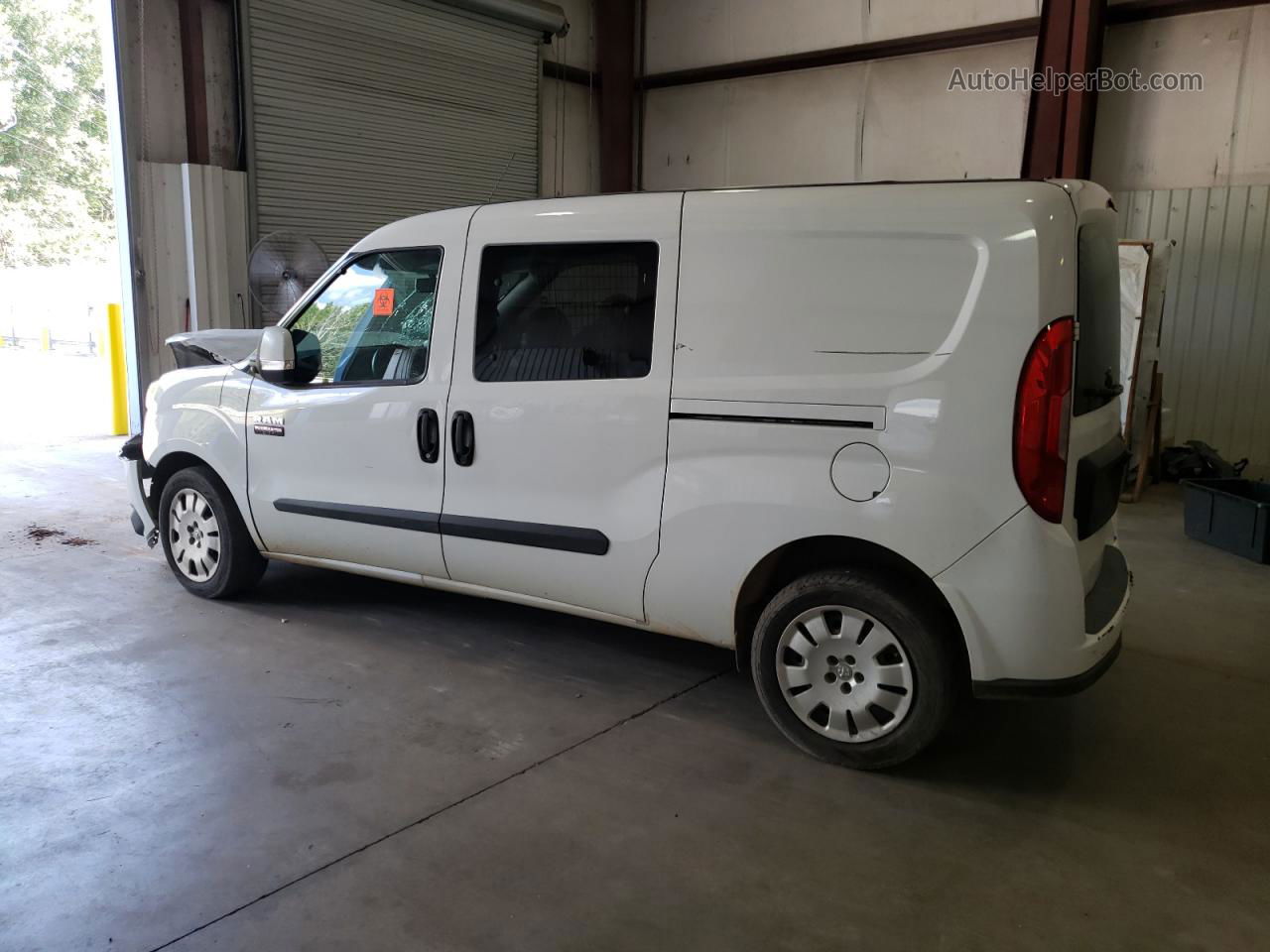 2017 Ram Promaster City Slt White vin: ZFBERFBB8H6G55406