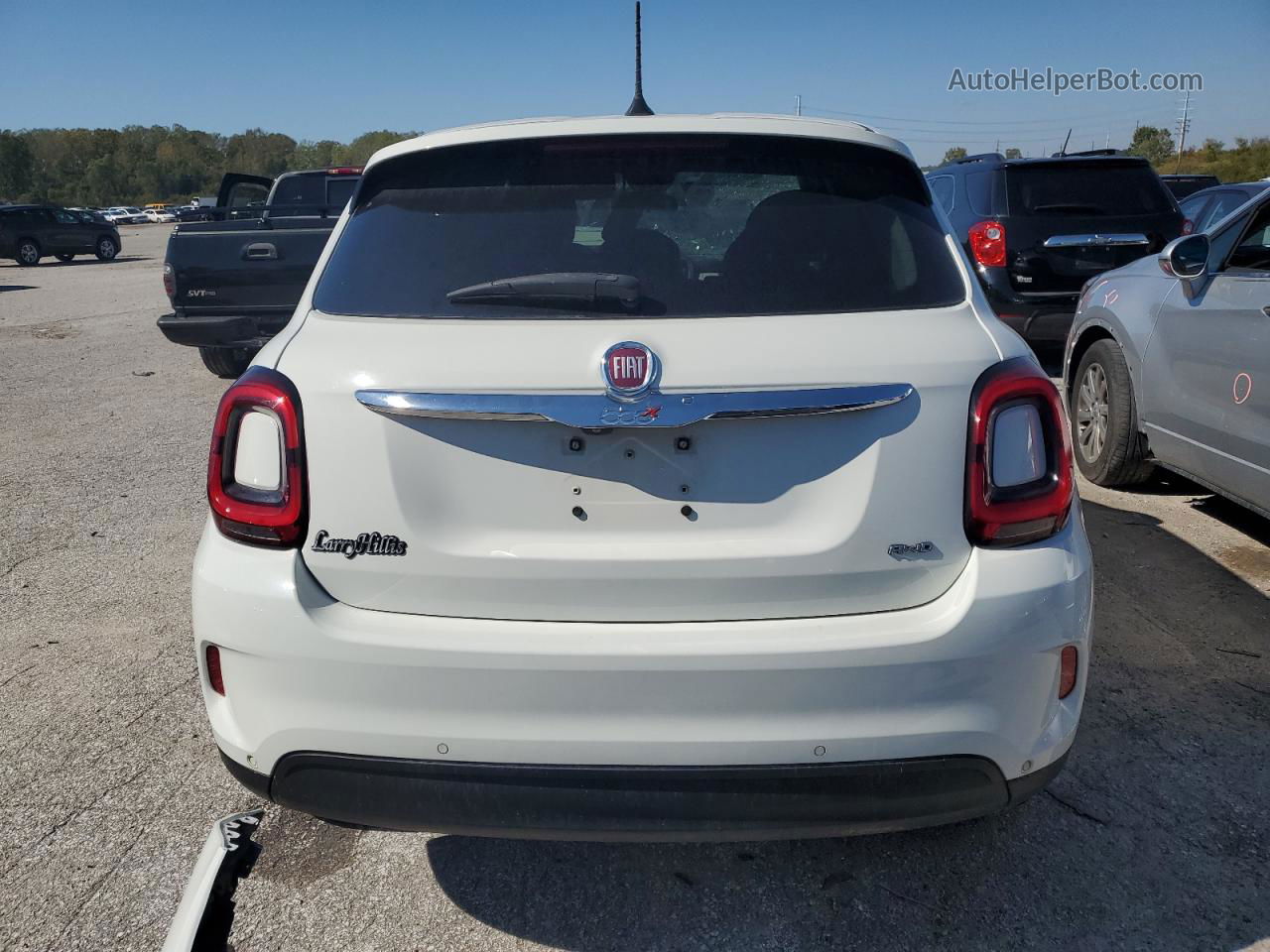 2019 Fiat 500x Pop White vin: ZFBNFYA16KP773417