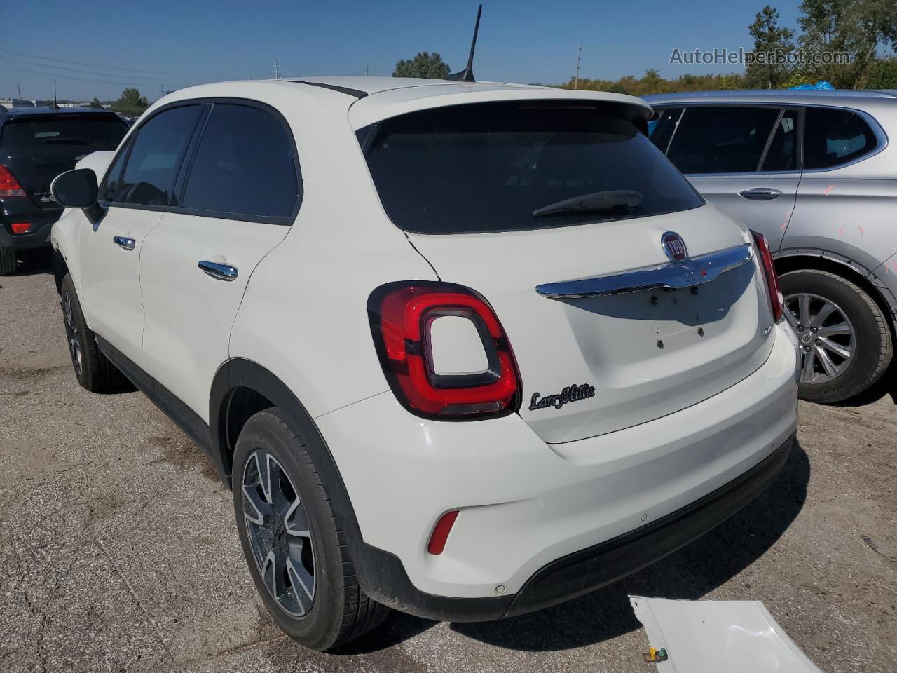 2019 Fiat 500x Pop White vin: ZFBNFYA16KP773417