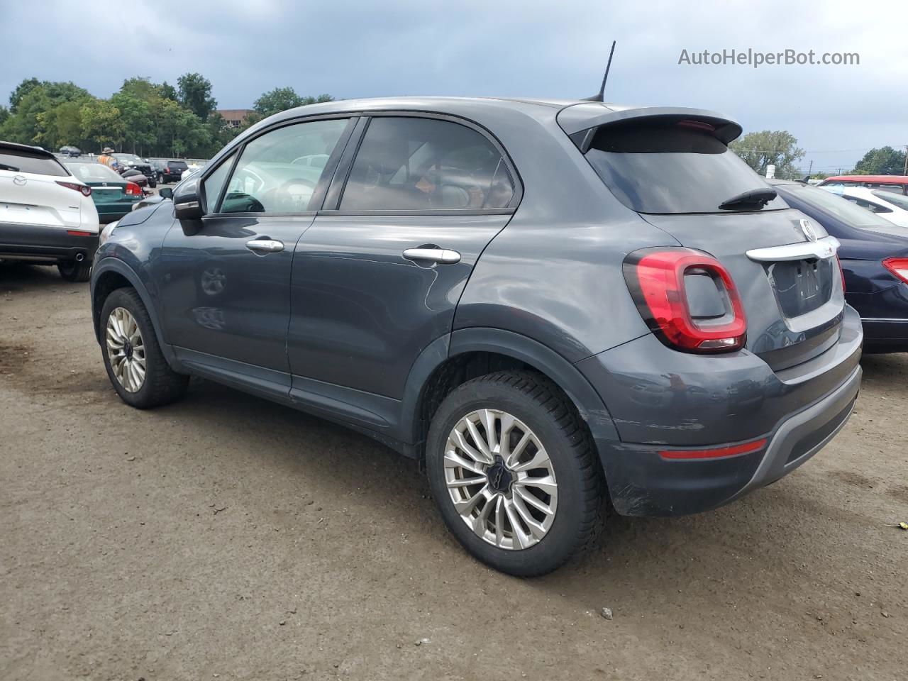 2019 Fiat 500x Trekking Gray vin: ZFBNFYB19KP799640