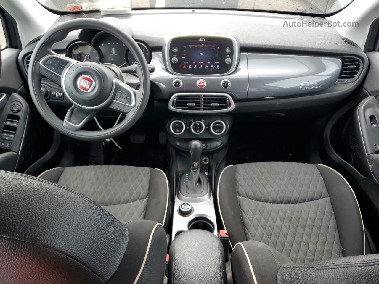 2019 Fiat 500x Trekking Gray vin: ZFBNFYB19KP799640