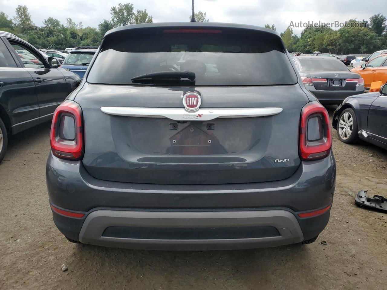 2019 Fiat 500x Trekking Gray vin: ZFBNFYB19KP799640