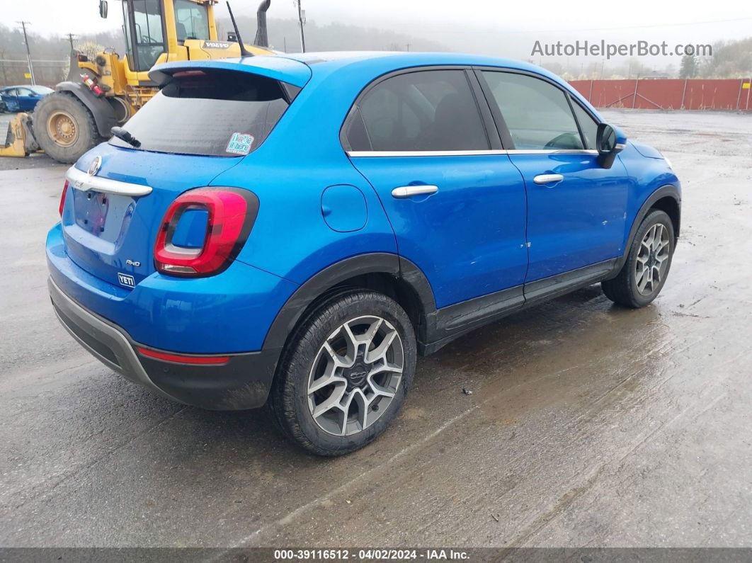 2019 Fiat 500x Trekking Plus Awd Blue vin: ZFBNFYD15KP788437