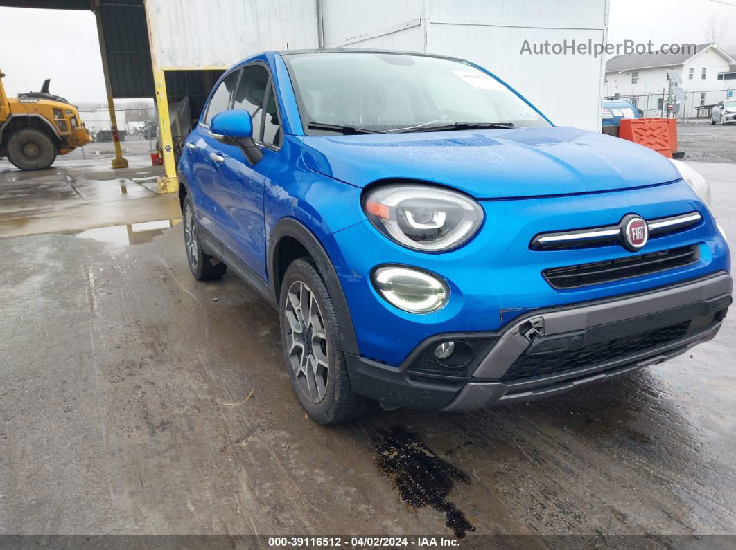 2019 Fiat 500x Trekking Plus Awd Blue vin: ZFBNFYD15KP788437