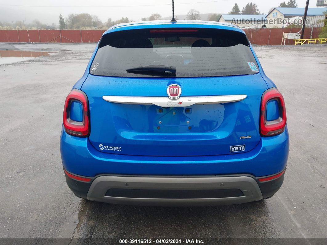 2019 Fiat 500x Trekking Plus Awd Blue vin: ZFBNFYD15KP788437
