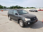 2002 Toyota Highlander Limited Black vin: JTEGF21A720061277