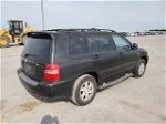 2002 Toyota Highlander Limited Black vin: JTEGF21A720061277