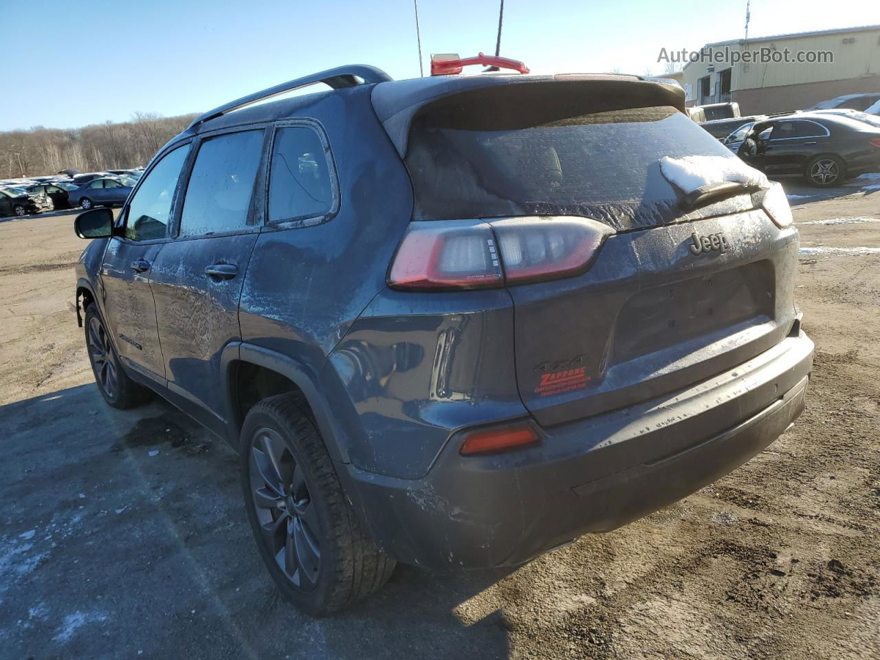 2021 Jeep Cherokee Latitude Lux Blue vin: 1C4PJMMX7MD135310