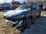 2021 Jeep Cherokee Latitude Lux Blue vin: 1C4PJMMX7MD135310