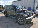 2019 Jeep Wrangler Unlimited Sahara Black vin: 1C4HJXEG2KW529982