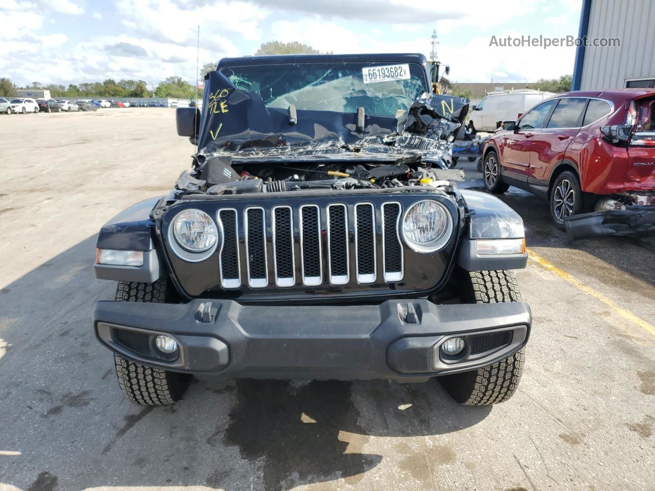 2019 Jeep Wrangler Unlimited Sahara Black vin: 1C4HJXEG2KW529982