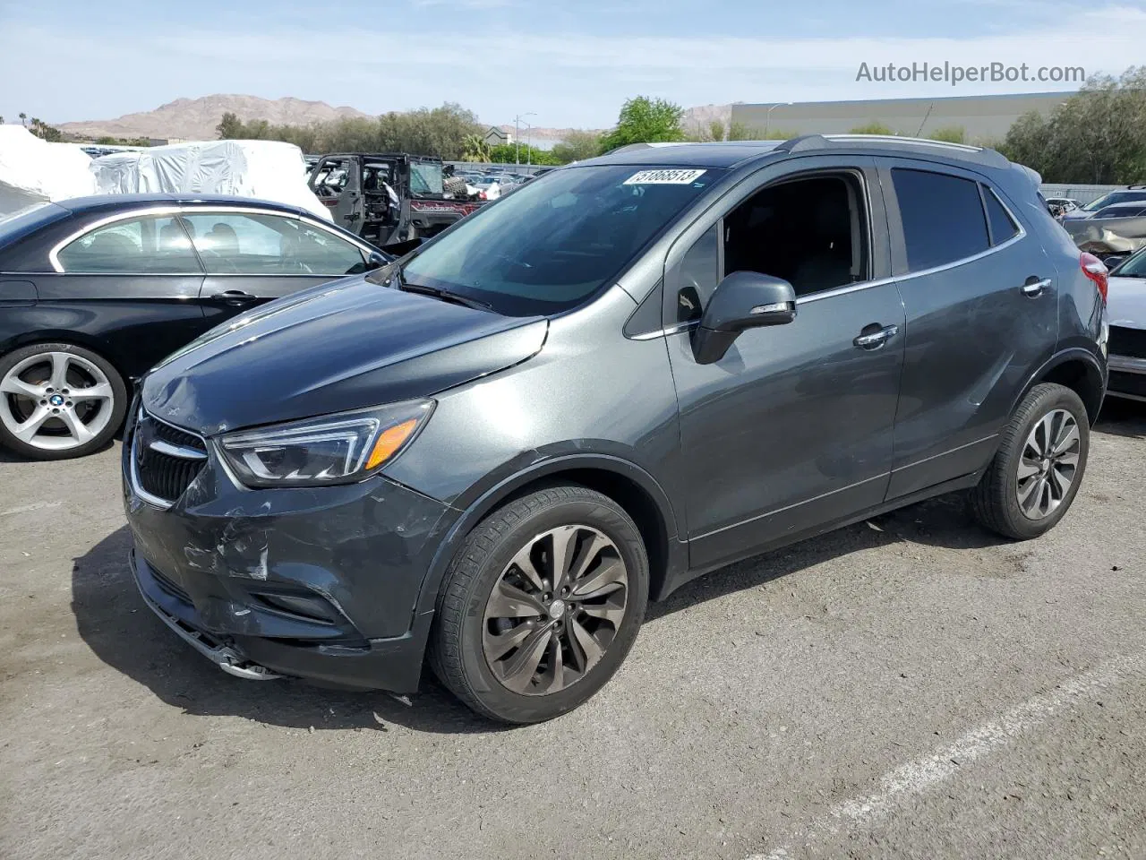 2018 Buick Encore Essence Charcoal vin: KL4CJCSB8JB580222