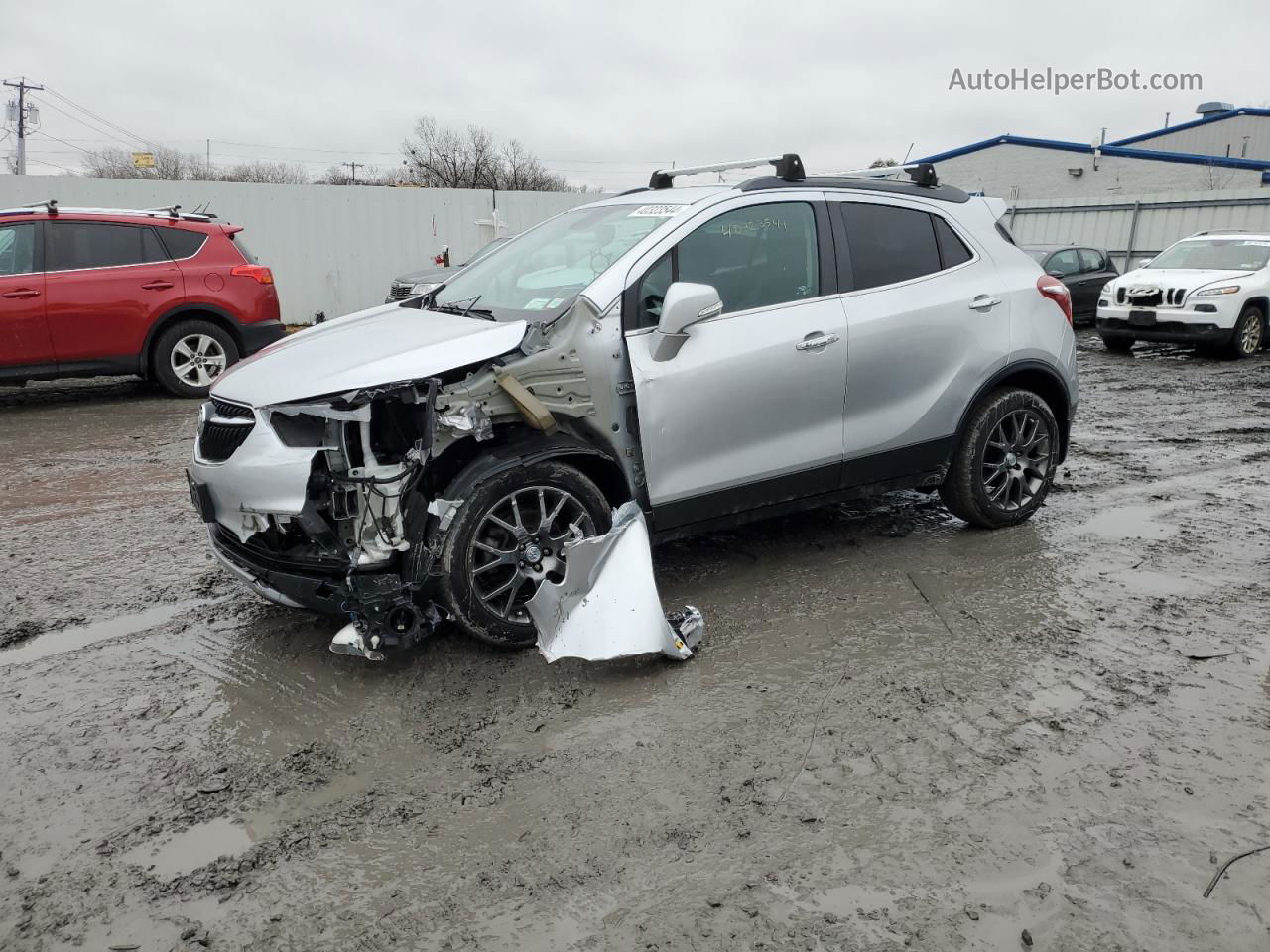 2019 Buick Encore Sport Touring Gray vin: KL4CJ2SM3KB720870