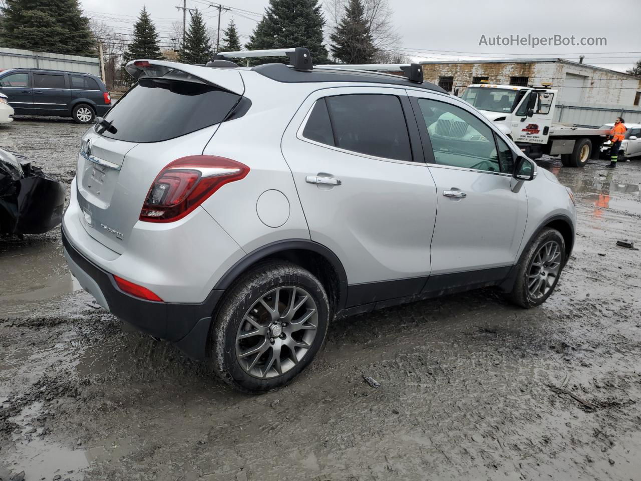 2019 Buick Encore Sport Touring Gray vin: KL4CJ2SM3KB720870