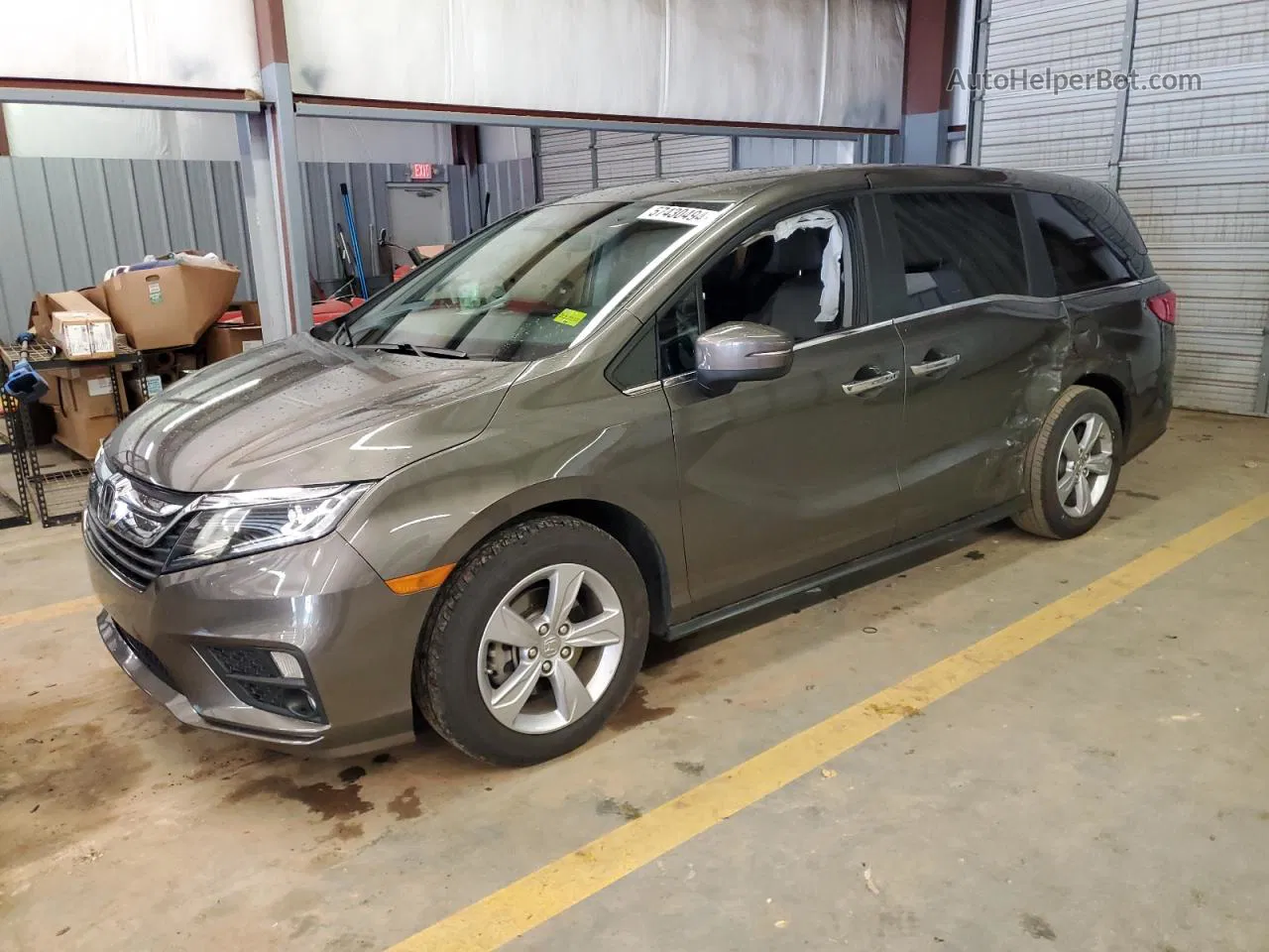 2019 Honda Odyssey Exl Charcoal vin: 5FNRL6H76KB134082